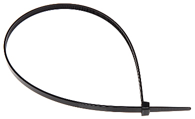 Coliere rapide/șoricei plastic OPC-400X4.8/B pachet 100 bucăți negre